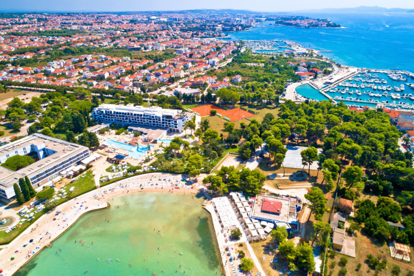 zadar beach travel